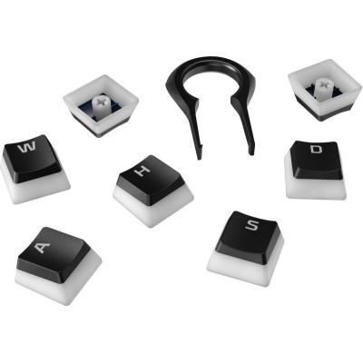 Kit Teclas HyperX Pudding Keycaps HKCPXP-BK-US/G Preto (US)