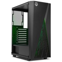 Caixa ATX Nox Hummer Frost Tempered Glass ARGB Preta