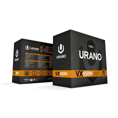 Fonte de Alimentação ATX Nox Urano VX 650W 80 Plus Bronze Edition
