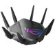 Router Asus GT-AXE11000 ROG Rapture AX11000 Tri-Band WiFi 6E AiMesh 2.5GbE/Gigabit Preto