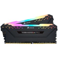Memória RAM Corsair 16GB Vengeance RGB Pro 2x 8GB DDR4 3200MHz CL16 Black para AMD - CMW16GX4M2Z3200C16 Memória RAM Corsair 16GB Vengeance RGB Pro 2x 8GB DDR4 3200MHz CL16 Black para AMD - CMW16GX4M2Z3200C16
