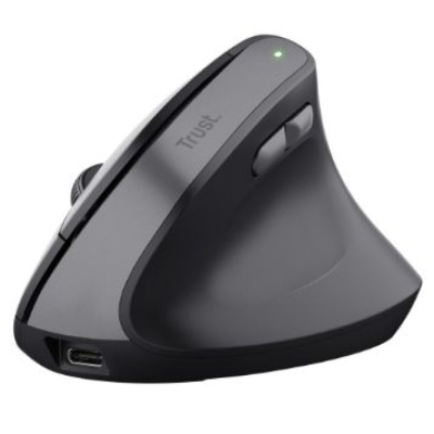 Rato ergonómico sem fios BAYO II Ergonomic Wireless Mouse BLK