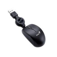 Rato Micro Traveler USB Preto 
