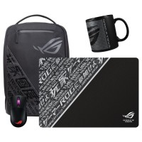 Pack ROG CRATE - Rato ROG KERIS + Mochila ROG Backpack BP1501G + Tapete + Caneca ROG + Stickers Pack ROG CRATE - Rato ROG KERIS + Mochila ROG Backpack BP1501G + Tapete + Caneca ROG + Stickers