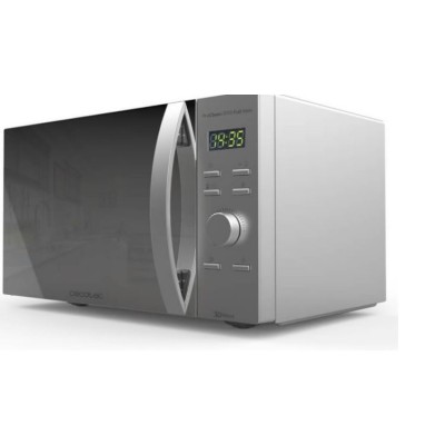 Microondas com Grill 1000W (30L) c/ Interior e Exterior Aço Inoxidável ProClean 9110 Full