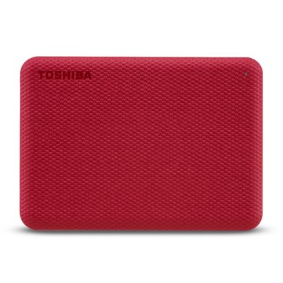 Disco Externo Toshiba 2.5" 4TB CANVIO ADVANCE Red