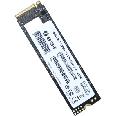 Disco SSD SSD NVMe PCIe M.2 S3+ Internal SSD S3+ M.2 2280 960GB NVMe PCIe 2100MB/s