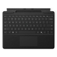 Microsoft Surface Pro Keyboard for Business - Teclado - com armazenamento para caneta - com touchpad, acelerómetro - retroiluminação - QWERTY - Italiano - preto - para Surface Pro 10 for Business, Pro 8 for Business, Pro 9 for Business, Pro X