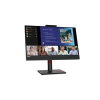 61cm/24" (1920x1080) Lenovo ThinkVision T24v-30 16:9 FHD IPS 75Hz 4ms HDMI VGA DP Speaker Webcam Black