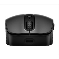 Ratón Inalámbrico por Bluetooth HP 690/ Batería recargable/ Hasta 4000 DPI/ Negro
