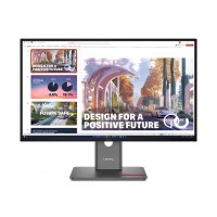 68,6cm/27" (2560x1440) Lenovo ThinkVision P27QD-40 16:9 WQHD IPS 4ms 120Hz HDMI DisplayPort USB-C USB LAN VESA KVM