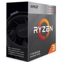 AMD AM4 Ryzen 3 Box 4 Core 3200G 3,6 GHz MAX Boost 4,0GHz 4MB Cache 65W Radeon Vega 8 Graphic with Wraith Stealth Cooler 12nm