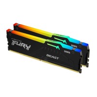 KINGSTON 16GB 5200MHz DDR5 CL40 DIMM Kit of 2 FURY Beast RGB