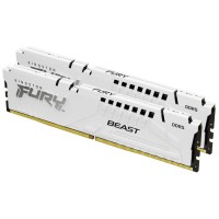 KINGSTON FURY Beast 64GB DIMM DDR5 6000MT/s DDR5 CL36 Kit of 2 White EXPO