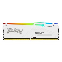 KINGSTON FURY Beast 64GB DIMM 5600MT/s DDR5 CL36 Kit of 2 White RGB EXPO