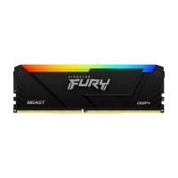 Memoria RAM Kingston FURY Beast RGB 8GB/ DDR4/ 3200MHz/ 1.35V/ CL16/ DIMM