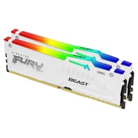 DDR5  32GB PC 6400 CL32 Kingston KIT (2x16GB) FURY Beast Whi retail
