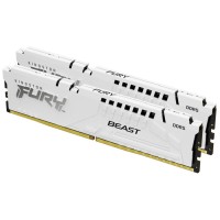 KINGSTON 64GB 6000MT/s DDR5 CL30 DIMM Kit of 2 FURY Beast White EXPO