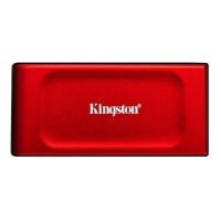 KINGSTON XS1000R 1TB SSD Pocket-Sized USB 3.2 Gen 2 External Solid State Drive Red