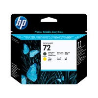 HP Designjet T610/1100 Cabezal Negro mate y Amarillo n72