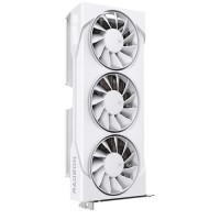 RX 9060 XT 16GB XFX Radeon SWIFT OC GDDR6 3 Fan white