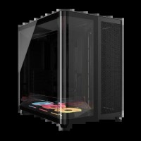 Midi Corsair Air 5400 LX-R RGB iCUE LINK Schwarz ATX Gaming Gehäuse
