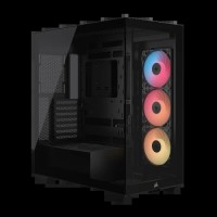 Caixa E-ATX Corsair 3500X RSR ARGB Preto Vidro Temperado