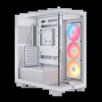 CORSAIR Midi 3500X RSR ARGB (Tempered Glass) White