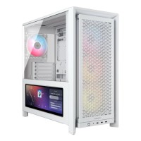 Midi CORSAIR Frame 4000D LCD RS ARGB Weiß Midi Tower ATX Gaming Gehäuse