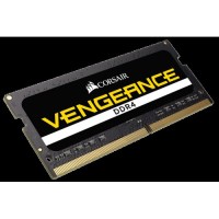 SO DDR4   8GB PC 2400 CL16 CORSAIR VENGEANCE Black retail