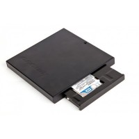 Lenovo - Unidade de disco - DVD±RW (±R DL) / DVD-RAM - 6x/6x/5x - Serial ATA - módulo plug-in - 2.5" - preto fosco - para ThinkCentre M920q 10RR, 10RS, 10RT, 10RU, 10SY, 10T1, M92p (pequeno), M93p Lenovo - Unidade de disco - DVD±RW (±R DL) / DVD-RAM - 6x/6x/5x - Serial ATA - módulo plug-in - 2.5" - preto fosco - para ThinkCentre M920q 10RR, 10RS, 10RT, 10RU, 10SY, 10T1, M92p (pequeno), M93p
