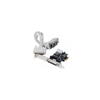 Longshine Controller PCIe 4x Seriell powered (RS232C) bulk