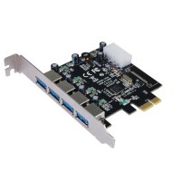 Longshine USB 3.0 Card PCIe 4*extern retail