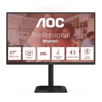 Monitor Profesional AOC Q27E4CV 27"/ QHD/ Multimedia/ Regulable en altura/ Negro