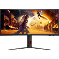 86,4cm/34" (3440x1440) AOC CU34G4Z 21:9 WQHD Fast VA 1ms 240Hz HDMI DisplayPort USB VESA HDR Curved Black
