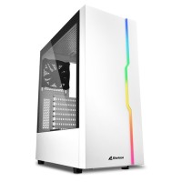 Midi Sharkoon RGB Slider white