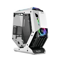Sharkoon ELITE SHARK CA700 (schwarz/wei, Seitenteil aus gehrtetem Glas)