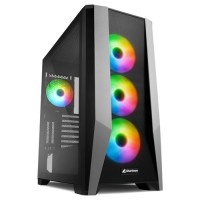 CAJA ATX SHARKOON TG7M 2XUSB3.0 SIN FUENTE NEGRO