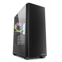 Sharkoon Gehäuse VS9         RGB    ATX       1xGlas schwarz