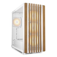 Sharkoon Rebel C70G RGB ATX 1xGlas White