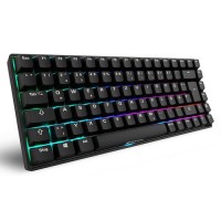 Sharkoon Gaming Tastatur Skiller SGK50S3 PBT schwarz-gelbRGB