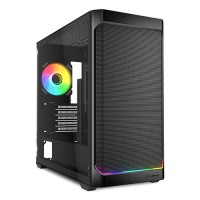 Sharkoon Gehäuse MK4W RGB     Micro-ATX       1xGlas   schwa