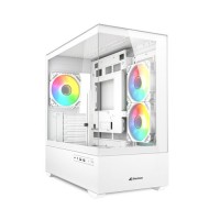 Sharkoon MK6 RGB Micro-ATX 1xGlas White