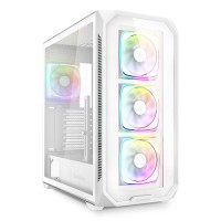 Sharkoon Gehäuse AK5G RGB           ATX       1xGlas   weiß