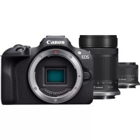 EOS R100 + RF-S 18 - 45mm IS STM + RF-S 55-210mm F5-7.1 IS STM - CMOS de 24.1 Megapixels, 4K UHD , Sistema Dual Pixel CMOS AF