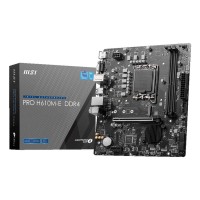 PLACA MSI PRO H610M-E DDR4,INTEL,1700,H610,2DDR4,64,VGA+HDMI