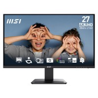 MSI PRO MP273U IPS 27INCH UHD 60HZ 4MS (GTG) HDR READY, 2XHDMI, DP, BLACK 3Y