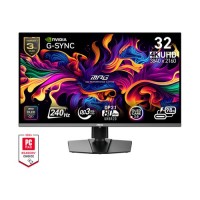 31.5"(80cm)TFT MSI MPG 322URXDE QD-OLED Flat 240Hz Black