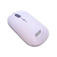 Acer AMR130 - Rato - ergonómico - LED ótico - 4 botões - sem fios - 2.4 GHz, Bluetooth 5.2 - receptor sem fio USB - púrpura