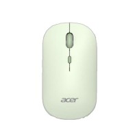 Acer AMR130 - Rato - ergonómico - LED ótico - 4 botões - sem fios - 2.4 GHz, Bluetooth 5.2 - receptor sem fio USB - verde